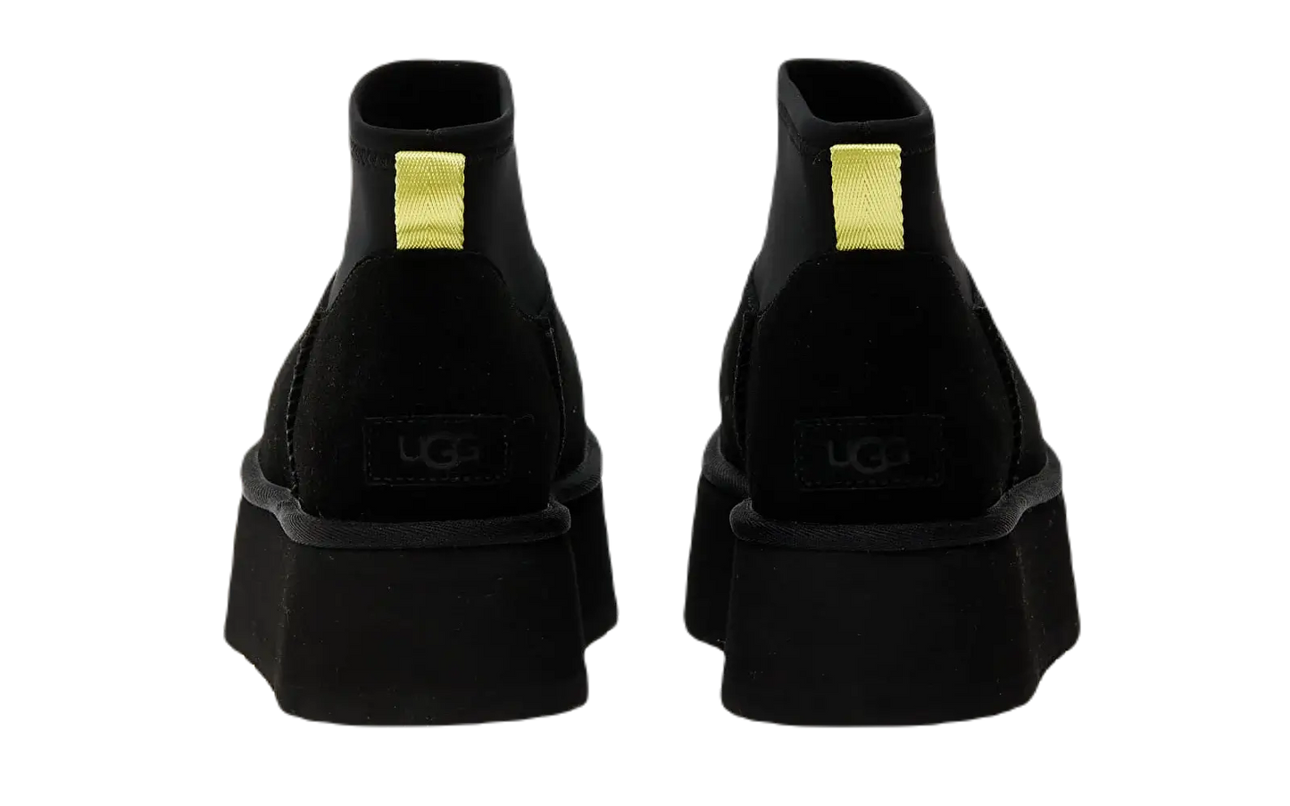 UGG Classic Mini Dipper Boot Black Yellow