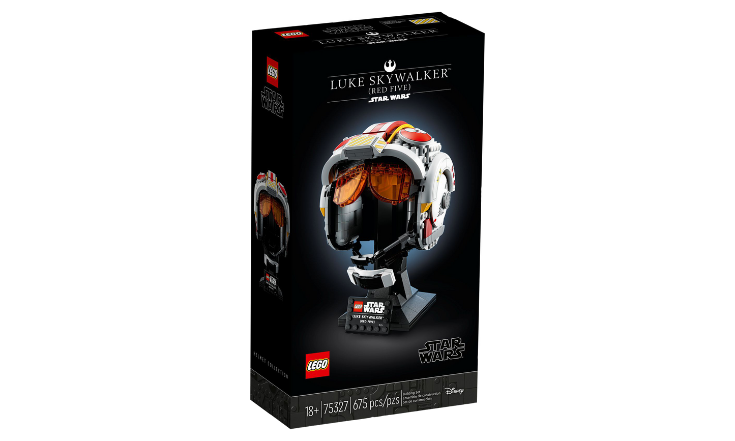 LEGO® 75327 Star Wars - Hełm Luke’a Skywalkera - Czerwony Pięć