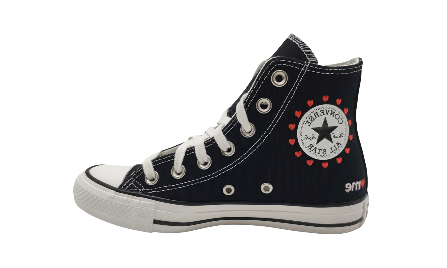 Converse Chuck Taylor All Star Embroidered Hearts