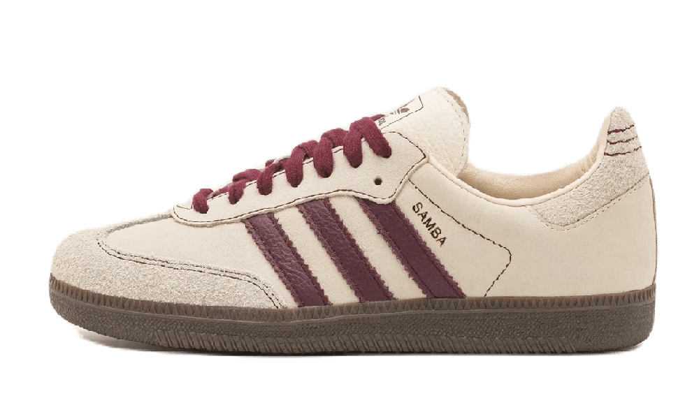 adidas Samba OG Wonder White Maroon