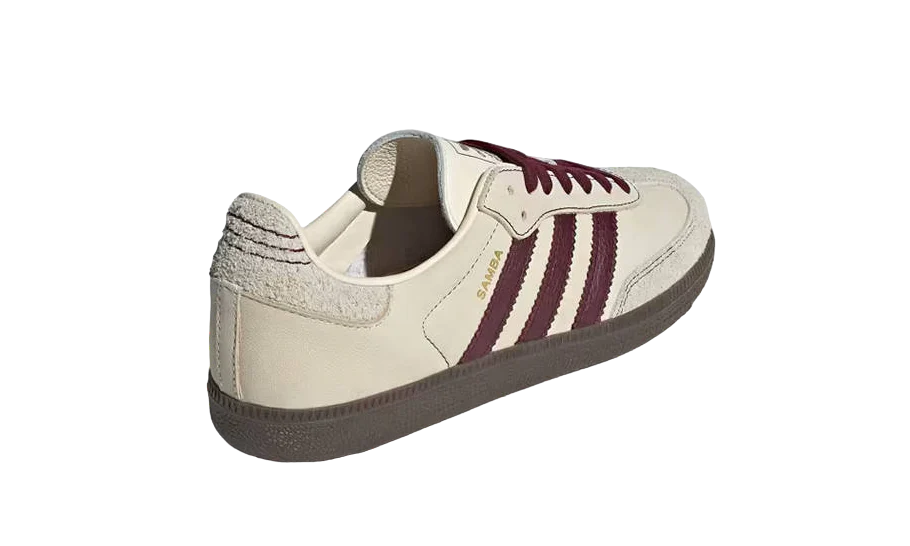 adidas Samba OG Wonder White Maroon