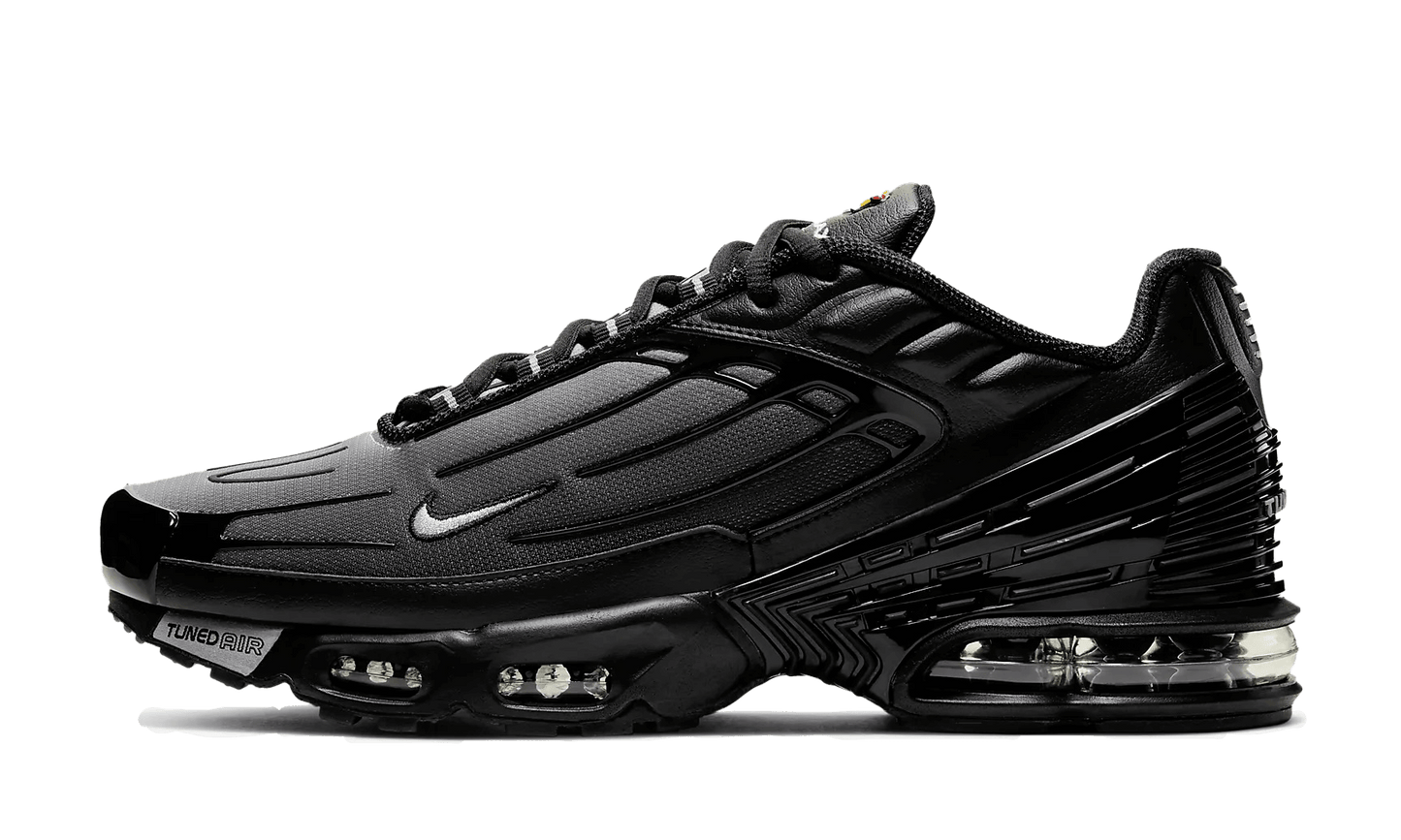 Nike Air Max Plus 3 Black Wolf Grey Secured Stuff