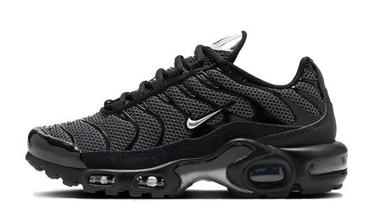 Nike Air Max Plus Black Suede Silver 