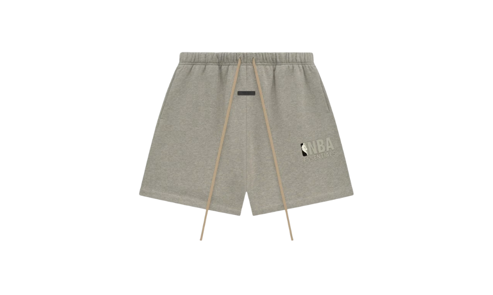 Fear of God Essentials x NBA Sweatshorts Warm Heather