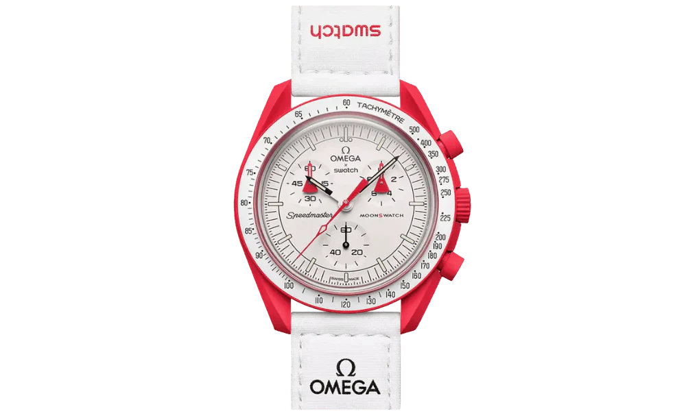 Swatch x Omega Bioceramic Moonswatch Mission to Mars