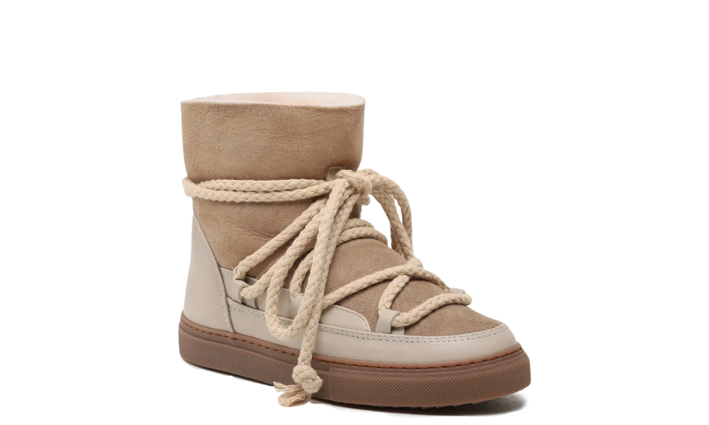 Inuikii Classic Sneaker Śniegowce Beżowe