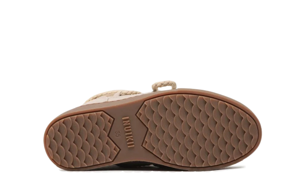 Inuikii Classic Sneaker Śniegowce Beżowe