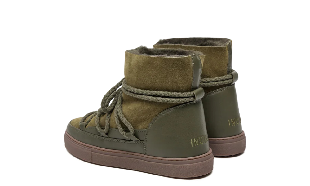 Inuikii Classic Sneaker Śniegowce Khaki