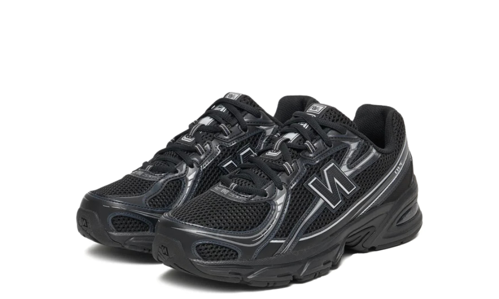 New Balance 740 Black Silver Metallic
