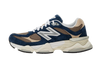 New Balance 9060 Navy Mushroom