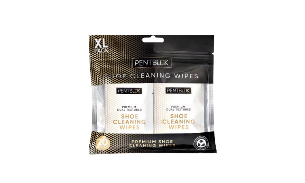 PentBlok Shoe Cleaning Wipes