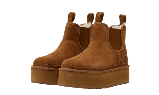 UGG Neumel Platform Chelsea Boot Chestnut