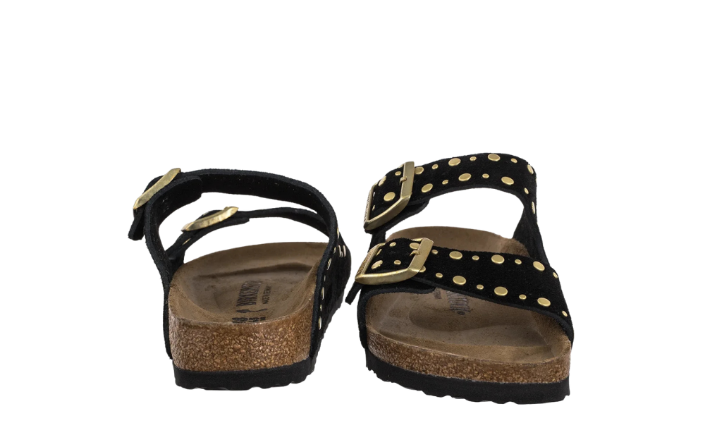 Birkenstock Arizona Rivet Border Black