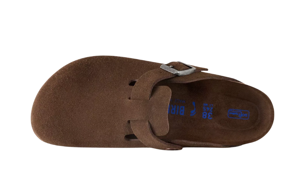 Birkenstock Boston Suede Leather Carafe Tonal FB