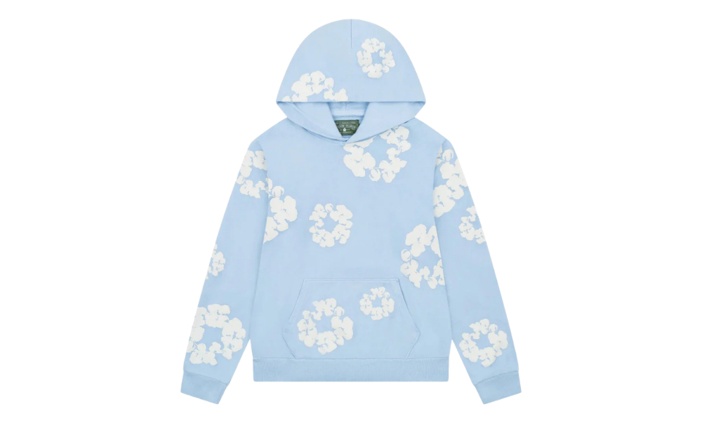 Denim Tears The Cotton Wreath Sweatshirt Powder Blue