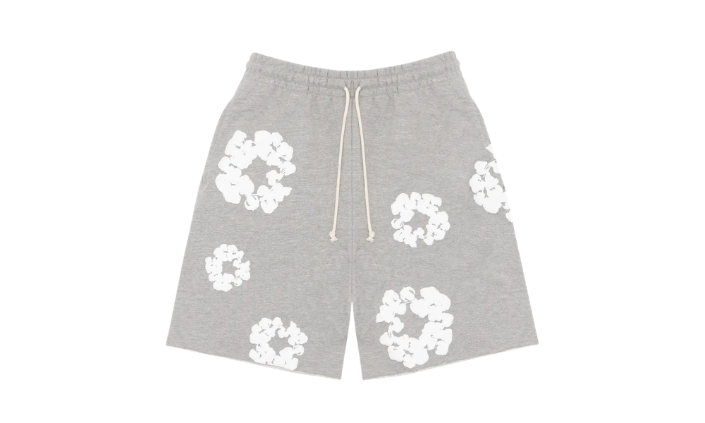 Denim Tears The Cotton Wreath Sweatshorts Grey