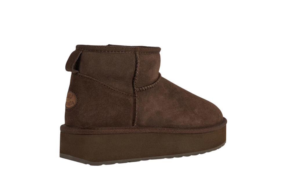 Emu Australia Stinger Mirco Flatform 2.0 Chocolate