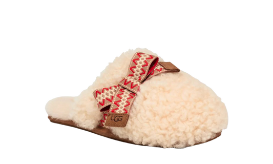 UGG Maxi Curly Sister Slide Natural