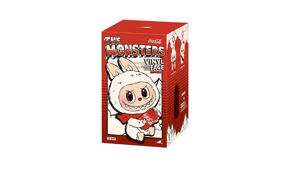 Pop Mart Labubu The Monsters Coca Cola Series Vinyl Face