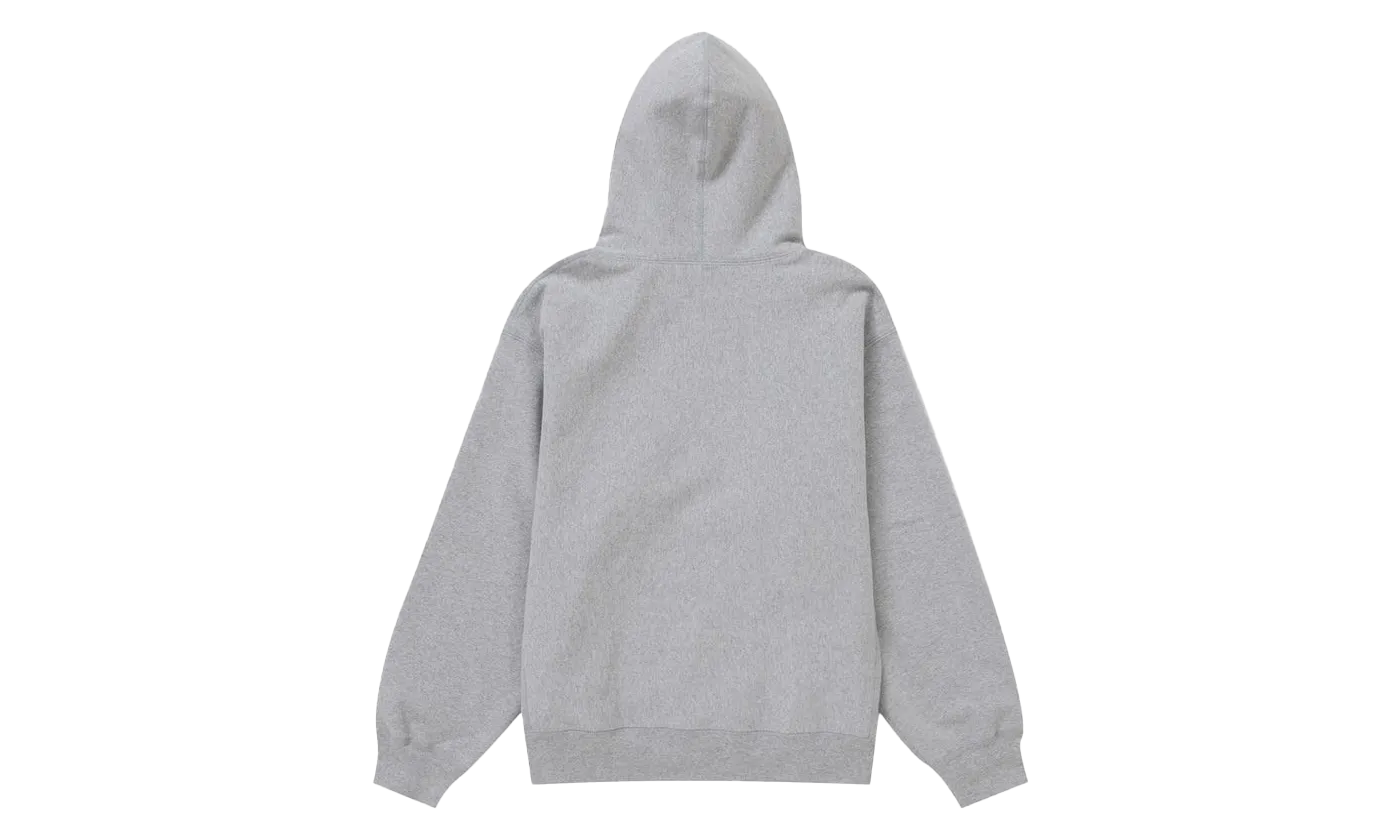 Supreme Box Logo Hooded Sweatshirt Heather Grey