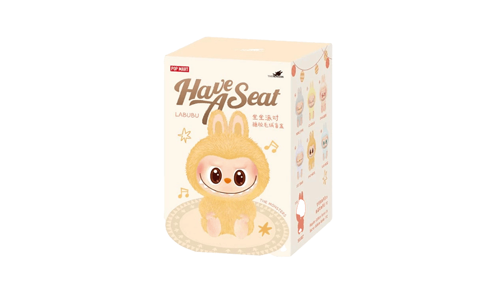 Pop Mart Labubu The Monsters Have a Seat Vinyl Plush