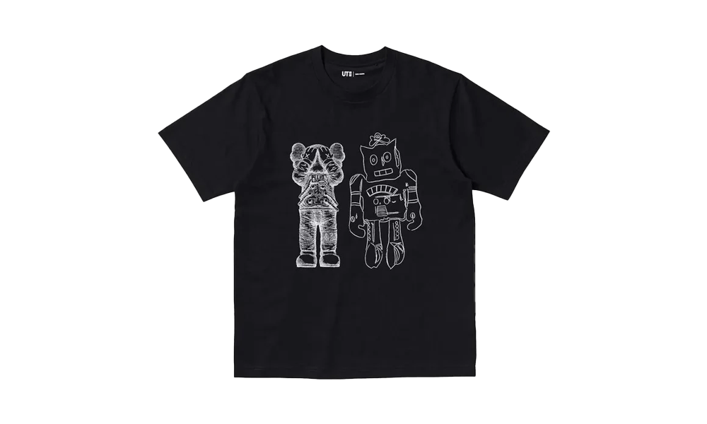 KAWS x Uniqlo Warhol UT Graphic 476351 T-shirt Black