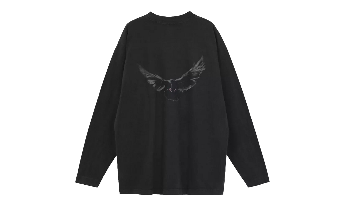 Yeezy Gap Engineered by Balenciaga Dove L/S T-shirt Black