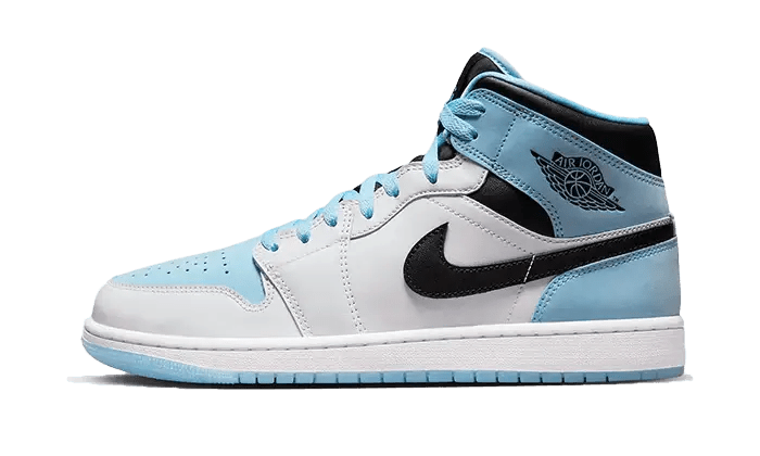 Air Jordan 1 Mid SE Ice Blue Black - Secured Stuff