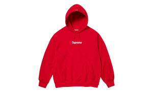 Red supreme hoodie hotsell