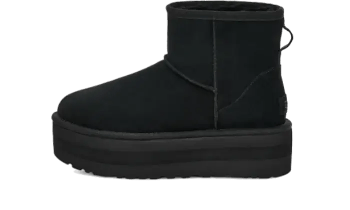 UGG Classic Mini Platform Boot Black - Secured Stuff