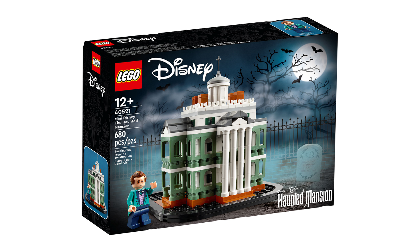LEGO® 40521 Disney - Miniaturowa nawiedzona rezydencja Disneya