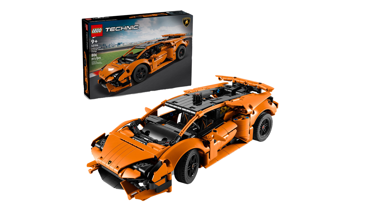 LEGO® 42196 Technic - Pomarańczowe Lamborghini Huracán Tecnica
