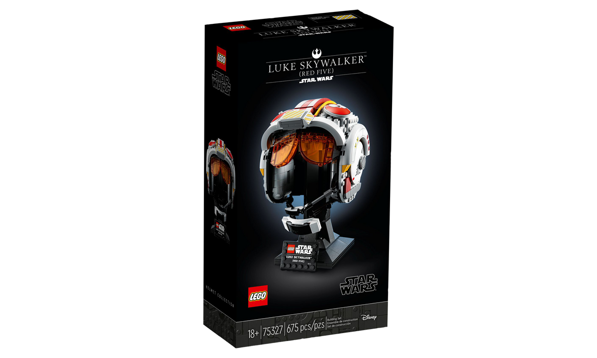 LEGO® 75327 Star Wars - Hełm Luke’a Skywalkera - Czerwony Pięć
