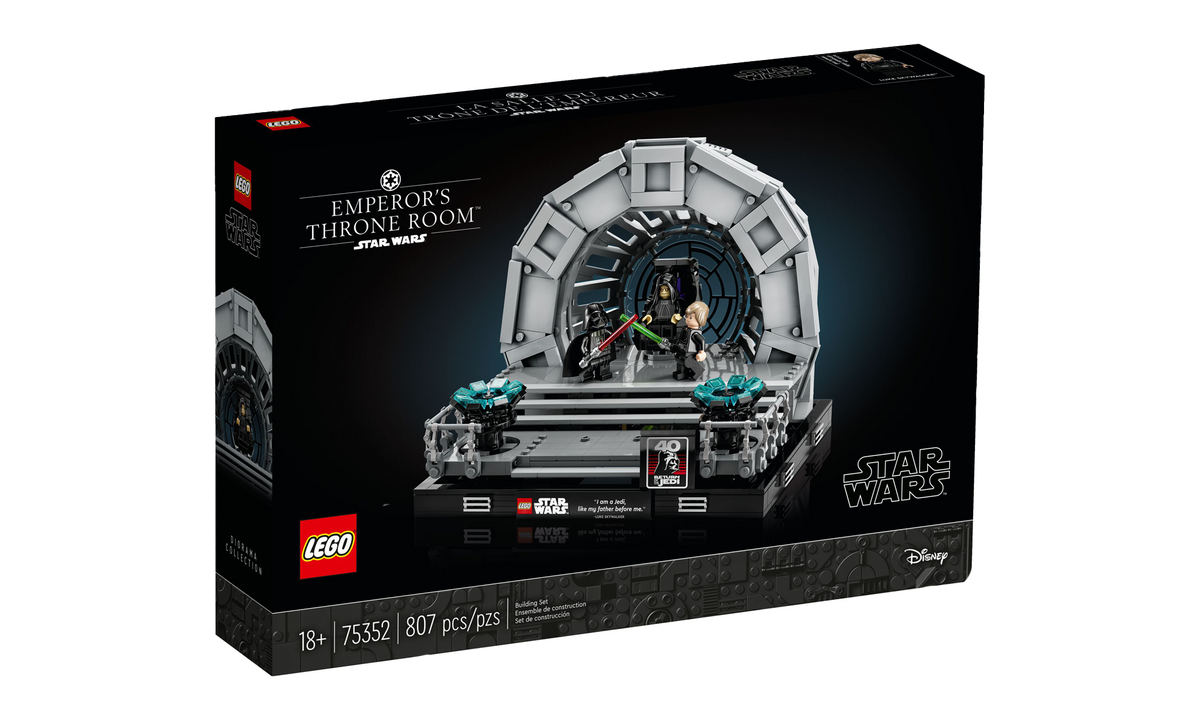 LEGO® 75352 Star Wars - Diorama: Sala tronowa Imperatora