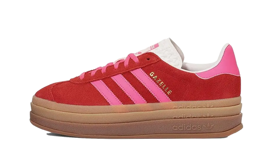 Adidas Gazelle Bold Collegiate Red Lucid Pink IH7496
