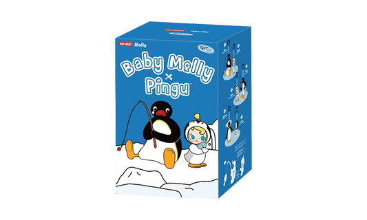 Pop Mart Baby Molly x Pingu Happy Fishing Series Plush Pendant