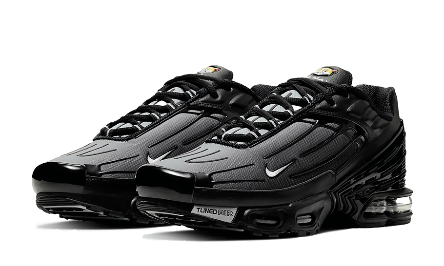 Nike Air Max Plus 3 Black Wolf Grey Secured Stuff