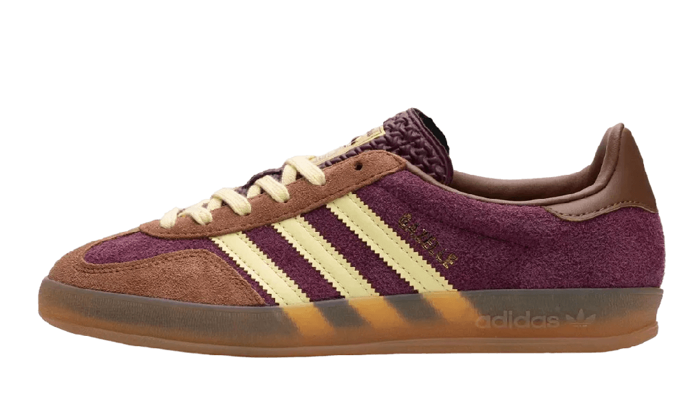 adidas Gazelle Indoor Maroon Almost Yellow