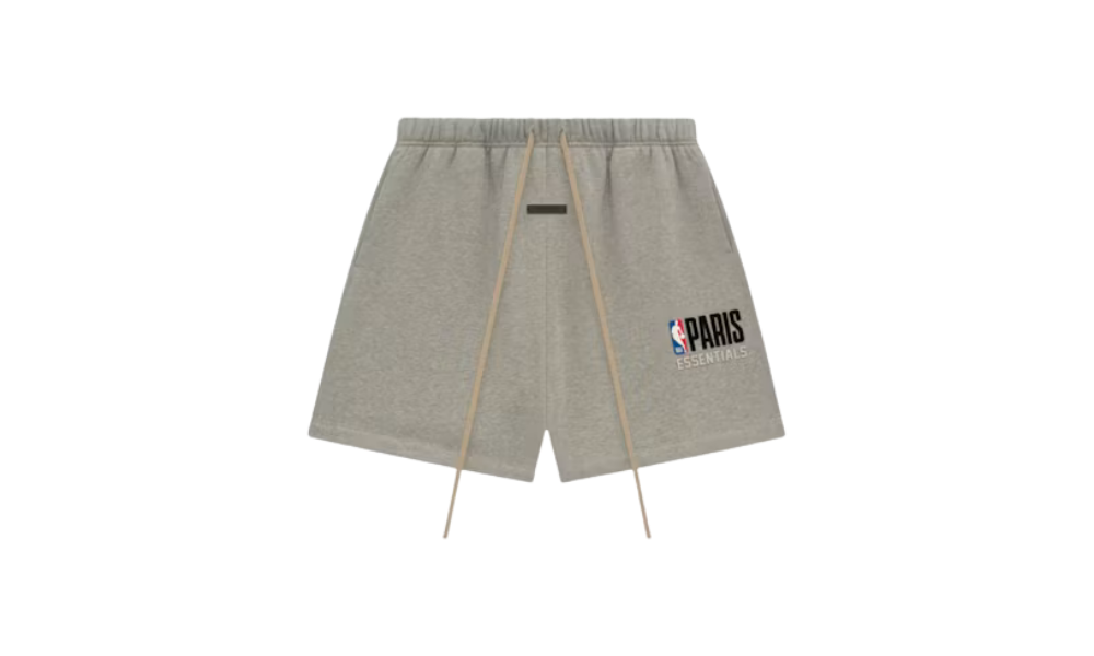 Fear of God Essentials x NBA Sweatshorts Heather Paris