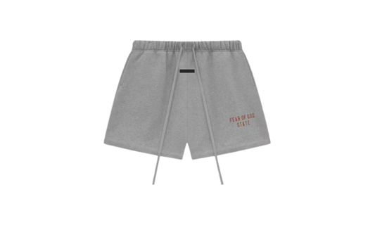 Fear of God Essentials Fleece Soccer Short Dark Heather