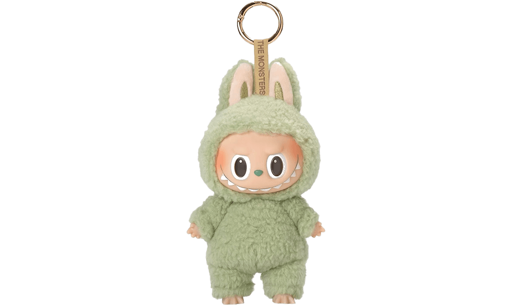 Pop Mart Labubu The Monsters Tasty Macarons Green Grape Vinyl Plush Pendant