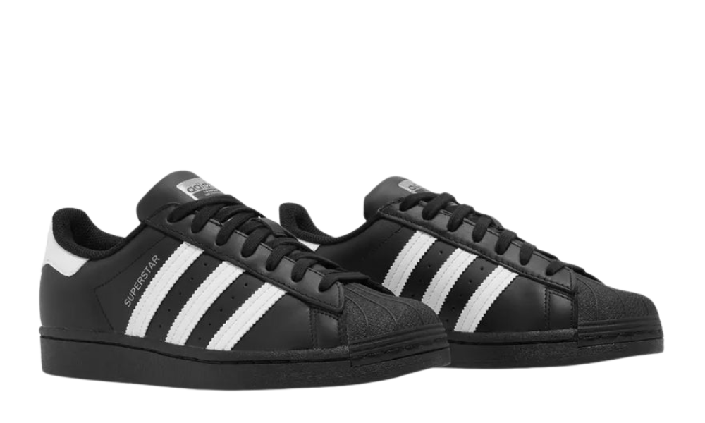 adidas Superstar Core Black Cloud White Gold