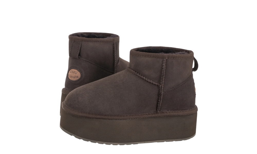 EMU Stinger Micro Flatform Chocolate Brown