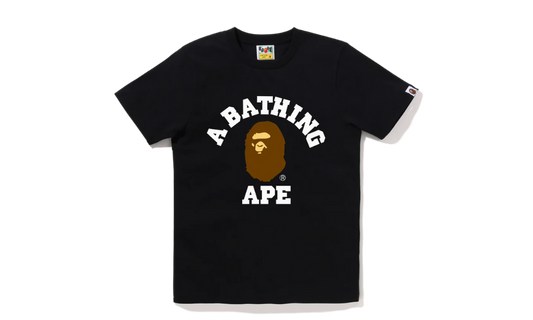 BAPE College Tee Black