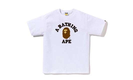 BAPE College Tee White