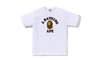 BAPE College Tee White