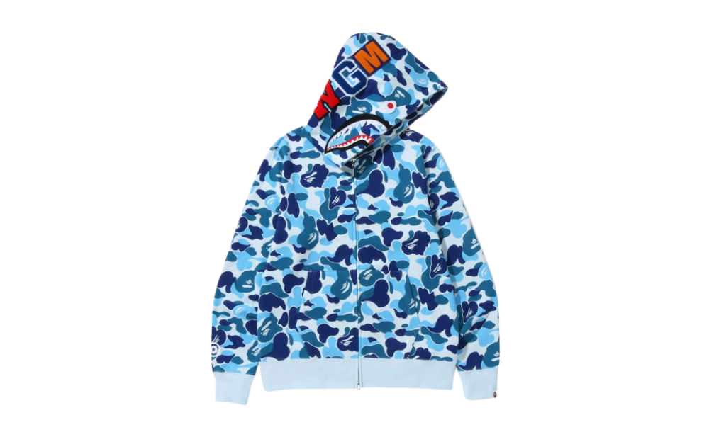 BAPE ABC Camo Shark Full Zip Hoodie