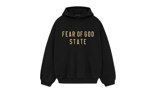 Fear of God Essentials Fleece Hoodie Black