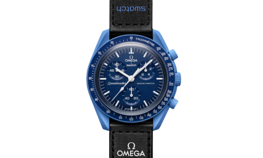 Swatch x Omega Bioceramic Moonswatch Mission to Neptune