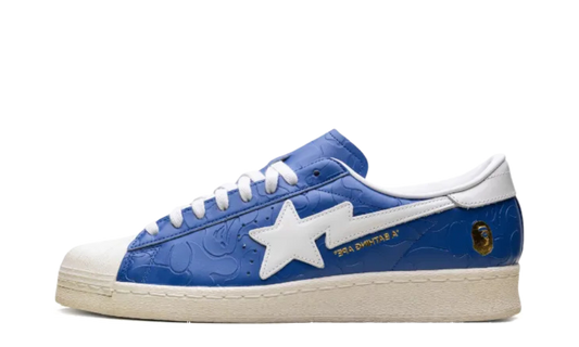 adidas Superstar Vintage Bape Blue White